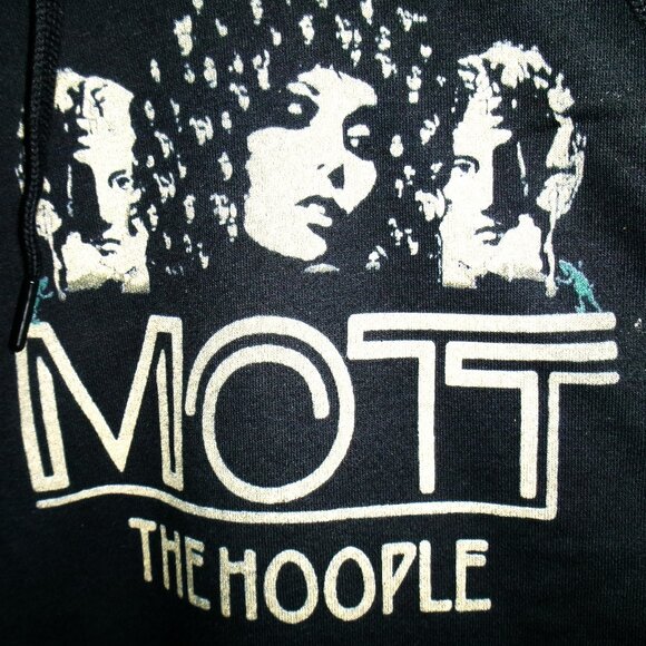 ian hunter & mott the hoople xl lp cover WOMEN hoodie - glam rock bowie dudes - Picture 1 of 3